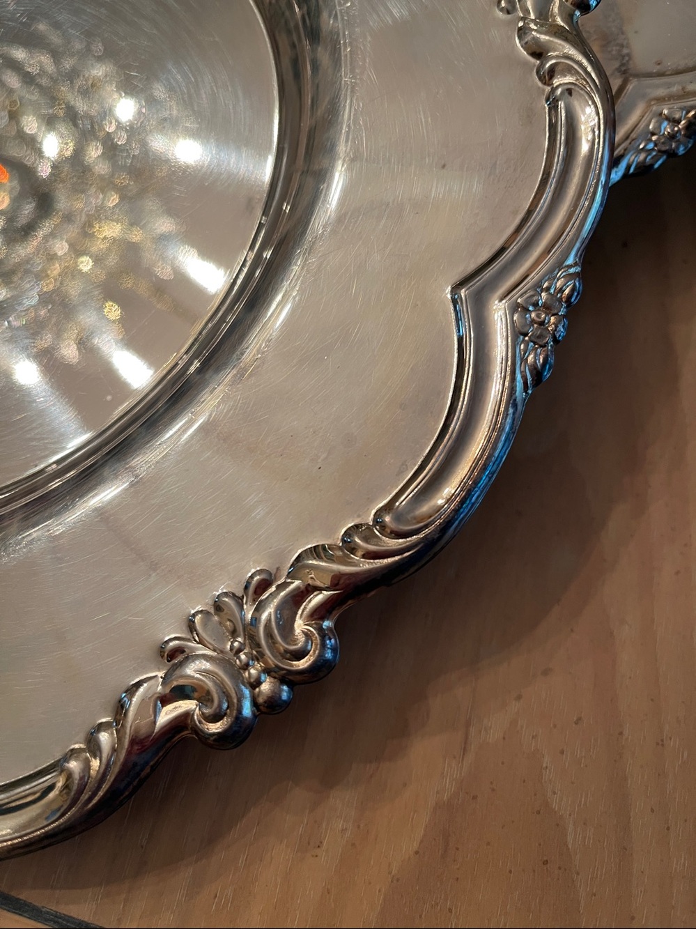 Vintage Silver-plated Chargers/Serving plate’s